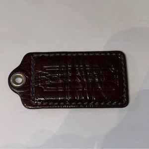 Coach Hang tag - Brown